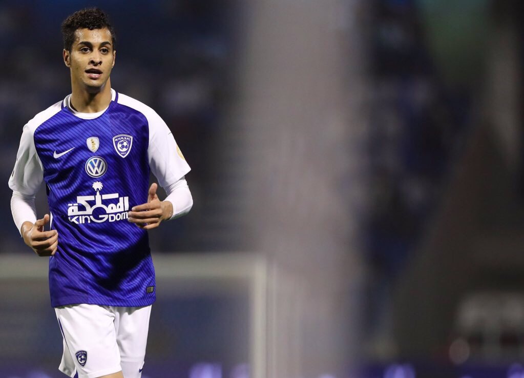 أحمد أشرف لاعب الهلال السعودى